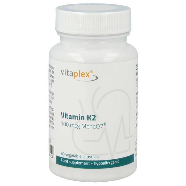 Vitamin K2 (MK-7) 100 g  90 veg. Kapseln Vitaplex