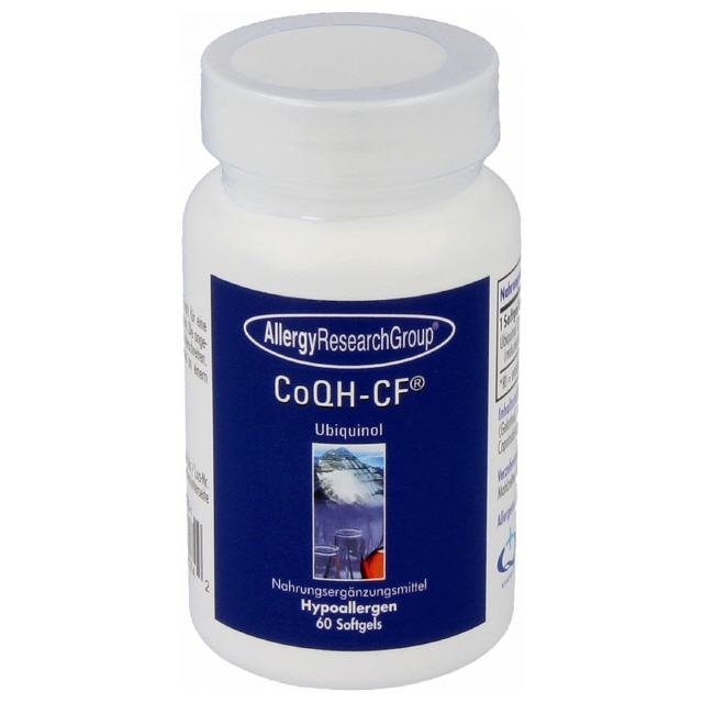CoQH-CF Ubiquinol (Q10) 60 Softgels A.R.G. / / aktive, reduzierte Form (Ubiquinol)