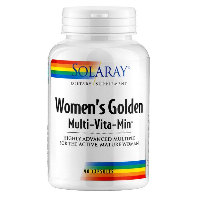 Womens Golden Multi-Vitamin 90 Kapseln SOLARAY