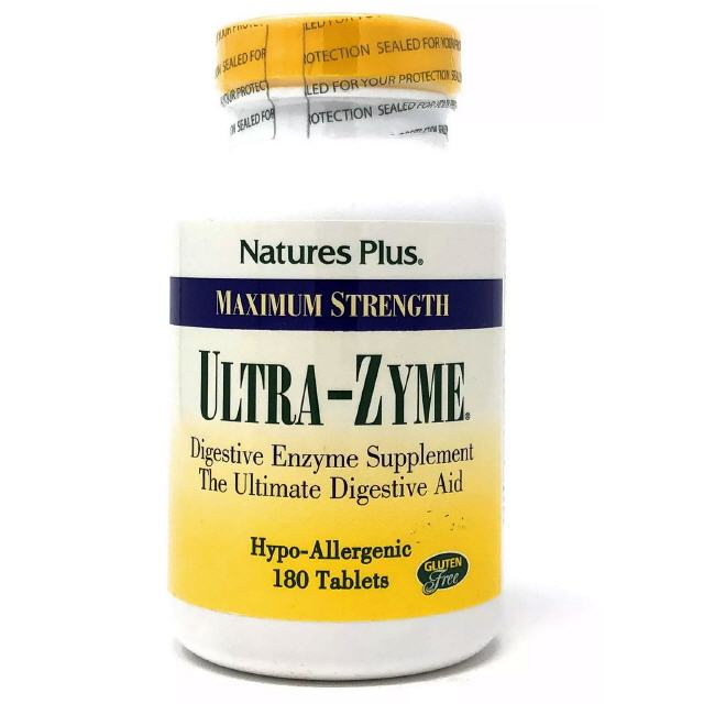 Ultra-Zyme 180 Tabletten  Natures Plus