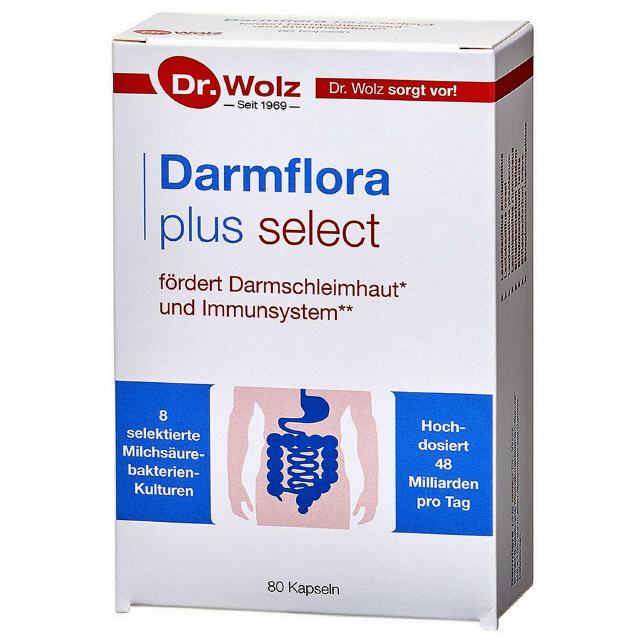 Darmflora plus select 80 Kapseln Dr. Wolz