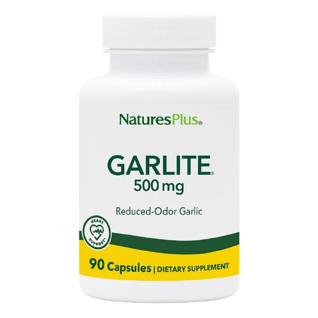 Garlite 500 mg 90 veg. Kapseln Natures Plus